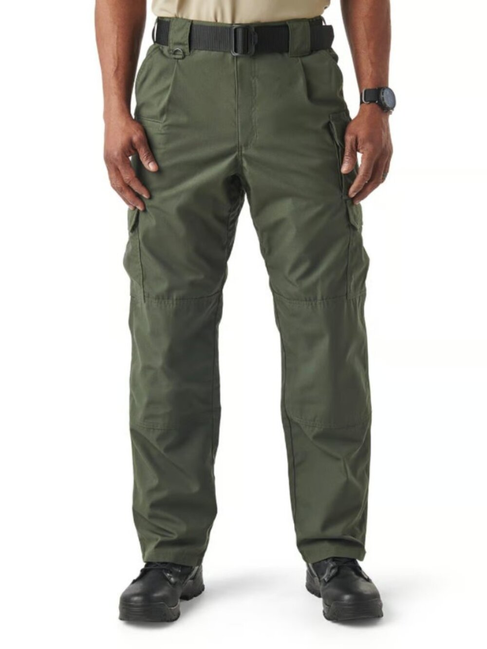 5.11 Tactical Mens |M (31.5-35") Long| Olive Relaxed Fit TACLITE TDU Cargo Pant